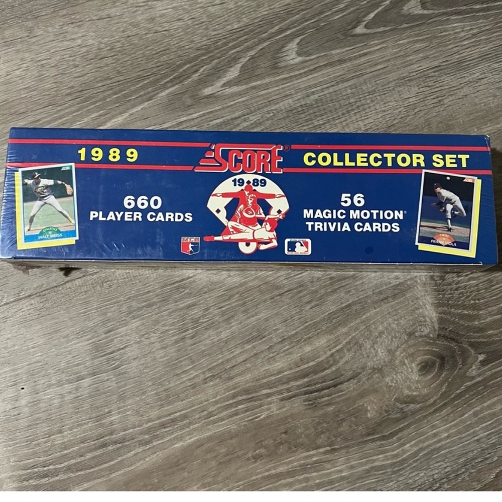 Score 1989 Factory Sealed Major League Baseball Set: perfect shape stored in A/C